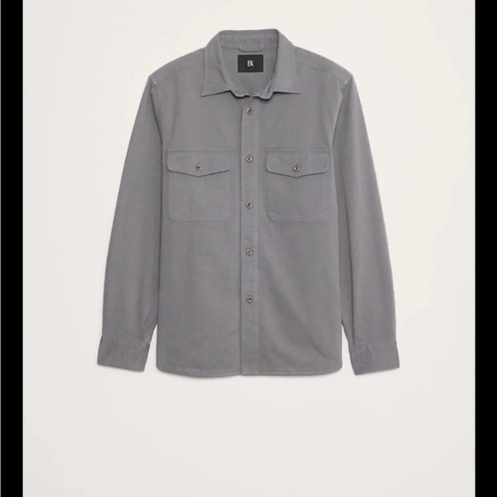 Banana Republic Light Gray Shirt